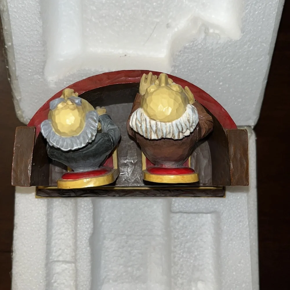 SOLD ON E-BAY - Retired Enesco Waldorf And Statler “Critical Curmudgeons” - Picture 5 of 11